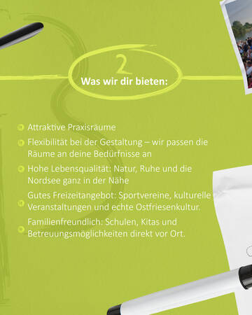 Social-Media Kampagne zur Arztsuche, Abbildung 04, Angebot der Praxisräume