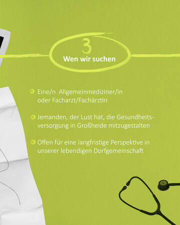 Social-Media Kampagne zur Arztsuche, Abbildung 06, Arzt oder Ärztin gesucht