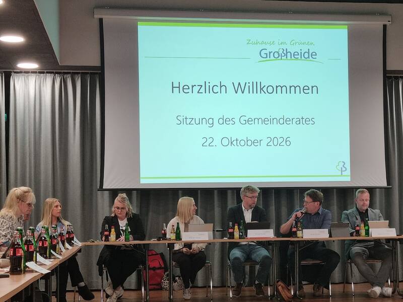 Gemeinderatssitzung am 22.10.2026