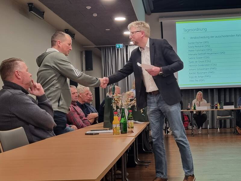 Gemeinderatssitzung am 22.10.2026 - Verabschiedung von Ratsmitgliedern