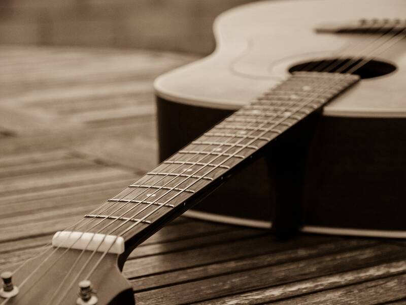 Abbildung einer Gitarre 
